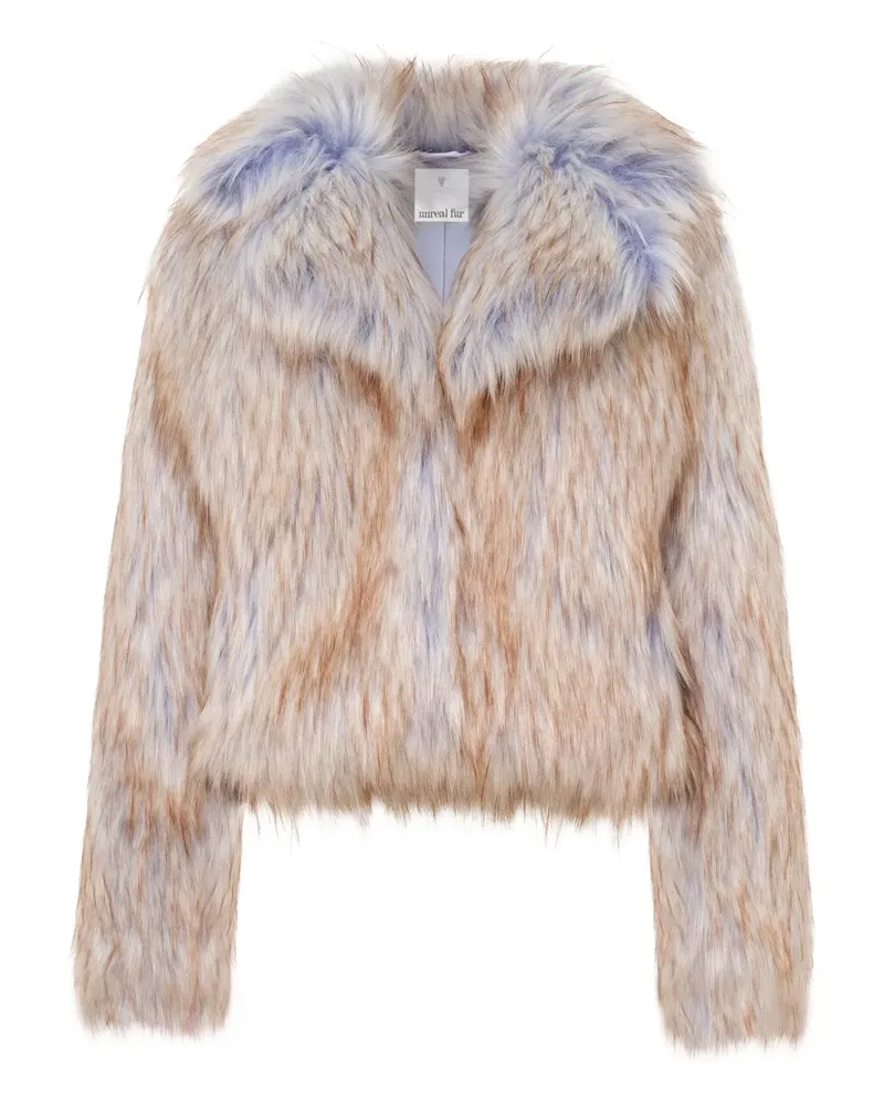 UNREAL FUR Harmony Jacke aus Faux Fur - Nude Nude