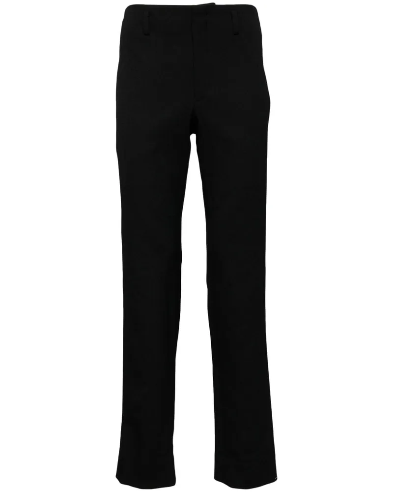 Comme des Garçons Klassische Slim-Fit-Hose - Schwarz Schwarz