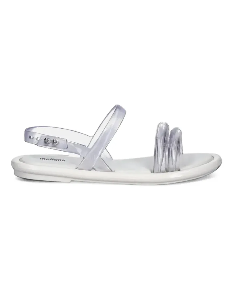 Melissa transparent-strap slingback sandals - Weiß Weiß