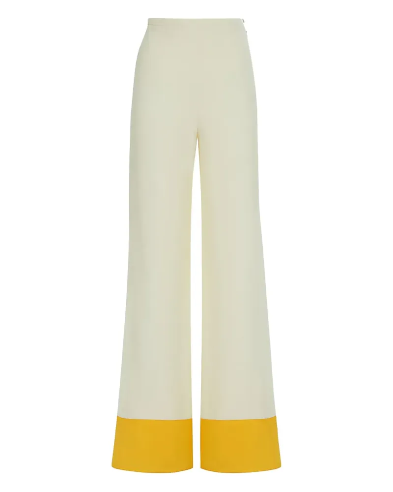 Taller Marmo Marlene Corniche two-toned trousers - Nude Nude