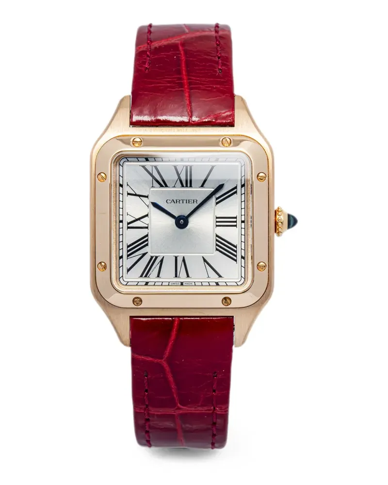 Cartier Santos Dumont Armbanduhr 28mm - Weiß Weiß