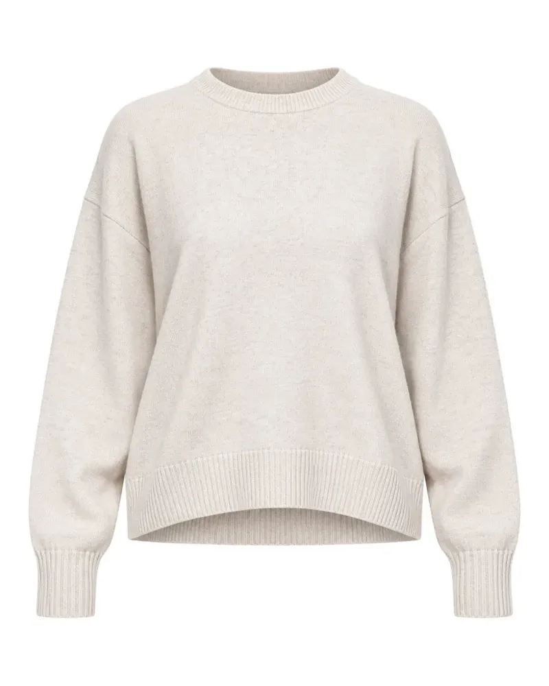 ECOALF Cosmos wool sweater - Weiß Weiß