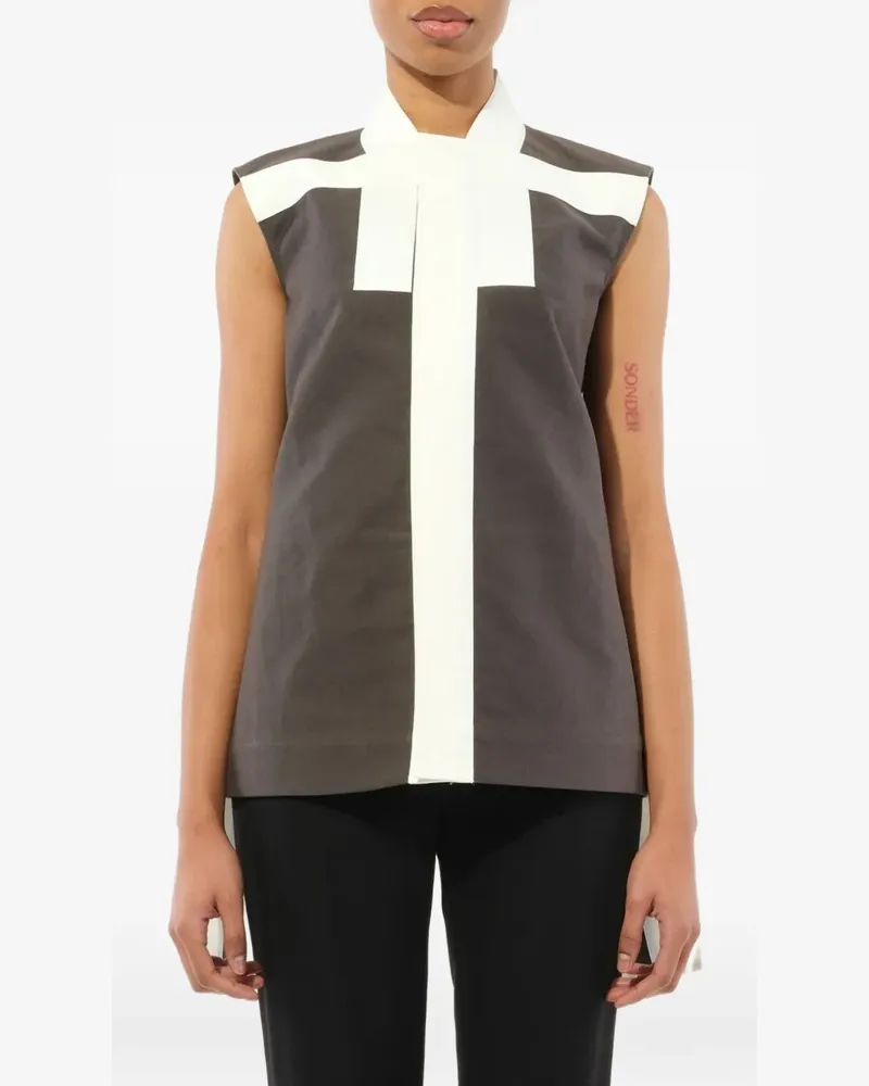 Rick Owens Brion' short jacket - Grau Grau