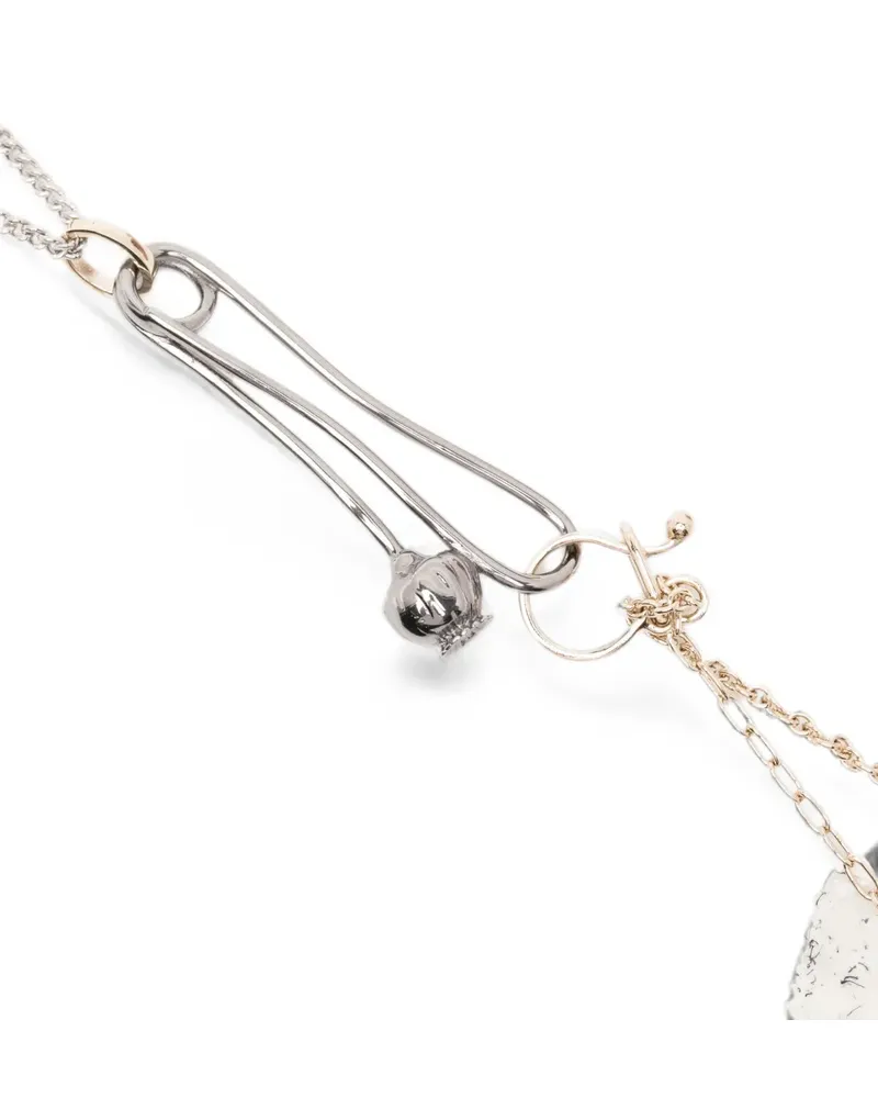 Christophe Lemaire Thistle necklace - Silber Silber