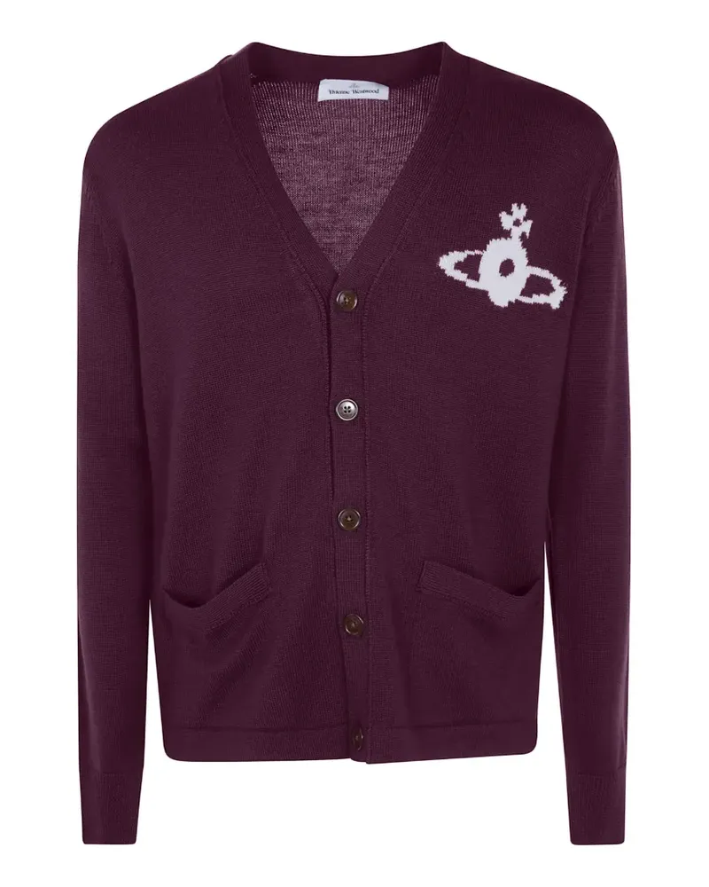 Vivienne Westwood Alex Cardigan mit Orb-Motiv - Rot Rot