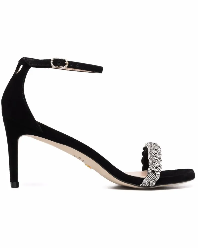 Stuart Weitzman Nudist Curve Sandalen - Schwarz Schwarz
