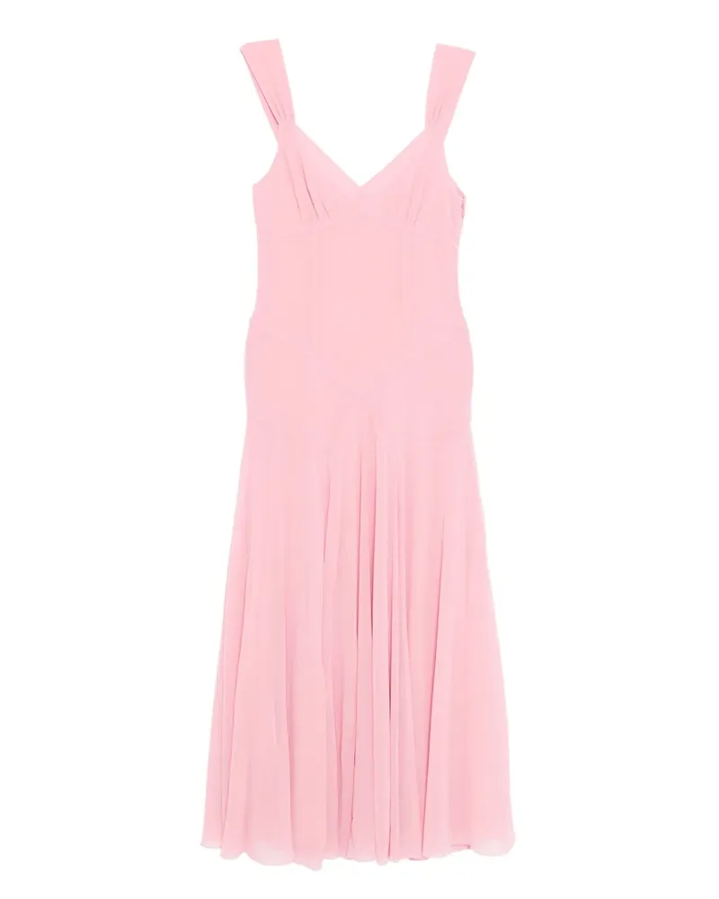 Reformation Narcissa Kleid - Rosa Rosa