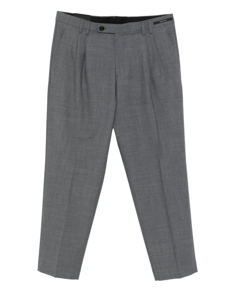 MICHAEL COAL pleated trousers - Grau Grau