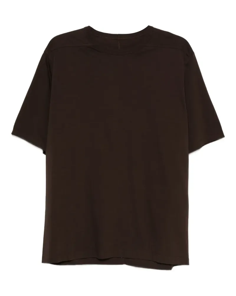Rick Owens Kurzärmeliges T-Shirt - Braun Braun