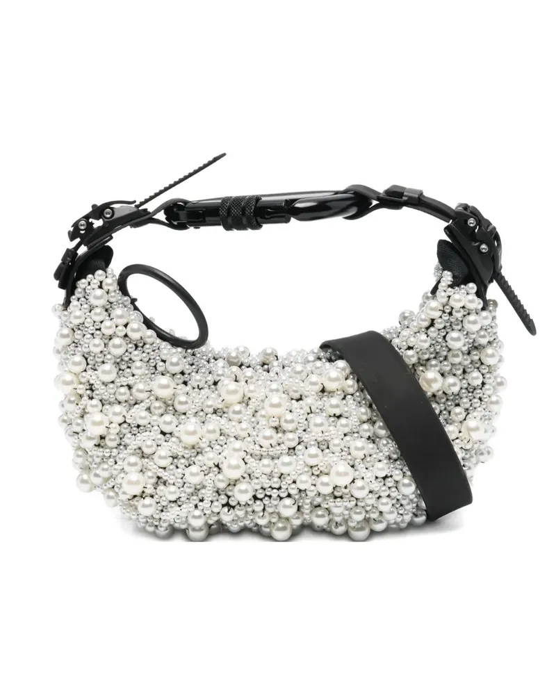 Innerraum pearl embellished tote bag - Weiß Weiß