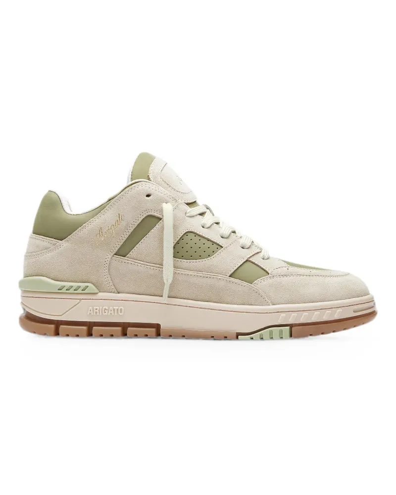 Axel Arigato Area Lo panelled suede sneakers - Nude Nude