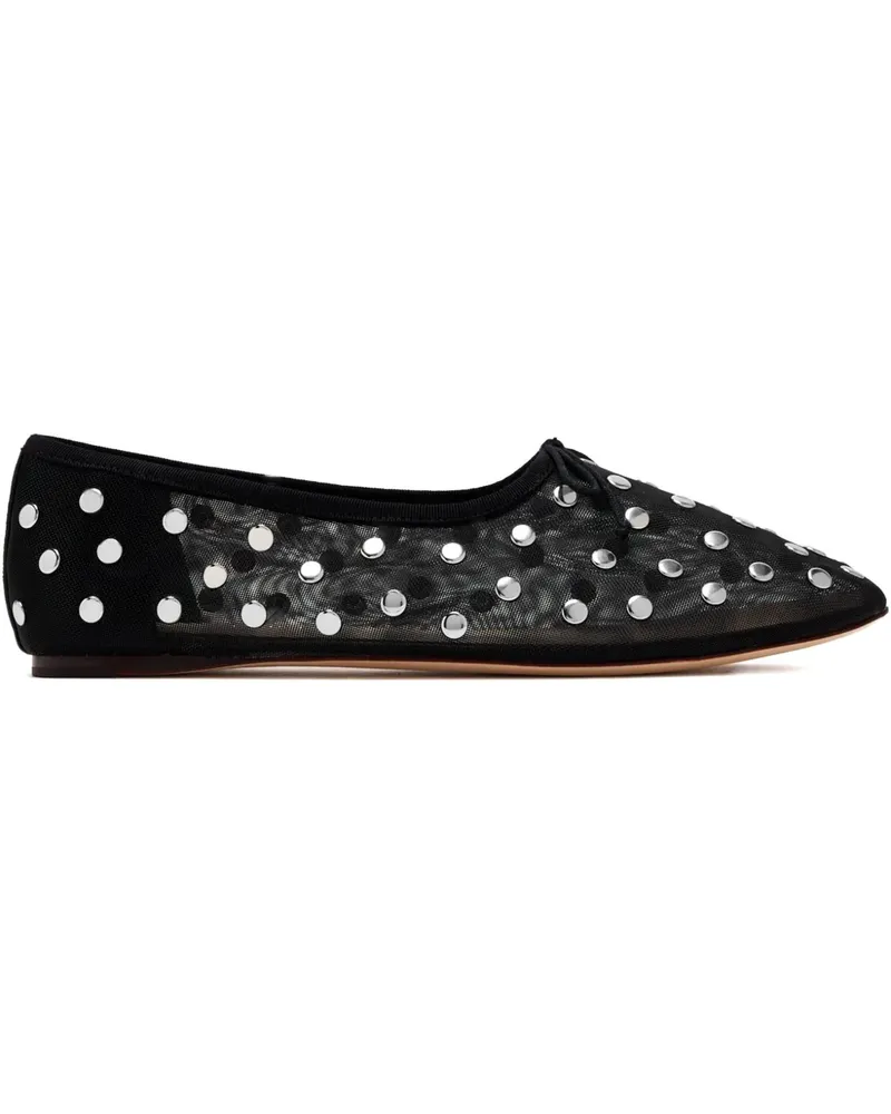 Loeffler Randall Landon Ballerinas mit Nietendetail - Schwarz Schwarz
