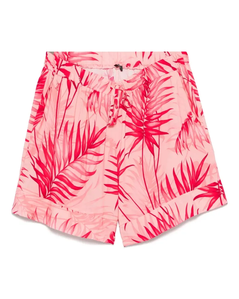Liu Jo Shorts mit Print - Rosa Rosa