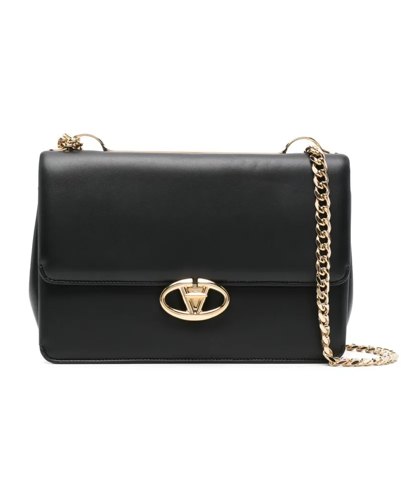 Valentino Garavani VLogo Signature Schultertasche - Schwarz Schwarz