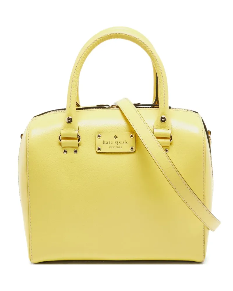 Kate Spade Pre-owned Alessa Wellesley Satchel-Tasche - Gelb Gelb