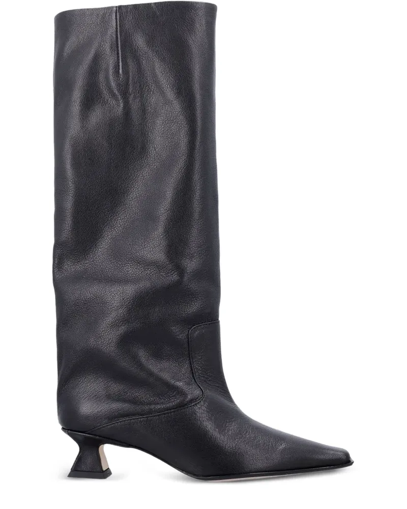 Miista Stiefel mit spitzer Kappe - Schwarz Schwarz
