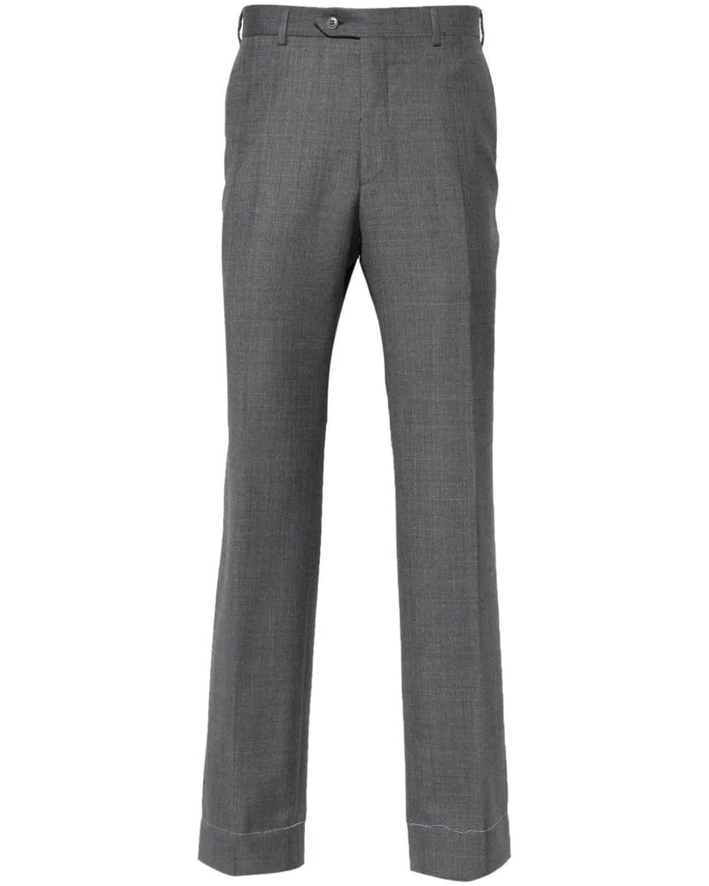 Brioni Tigullio Hose aus Wolle Grau