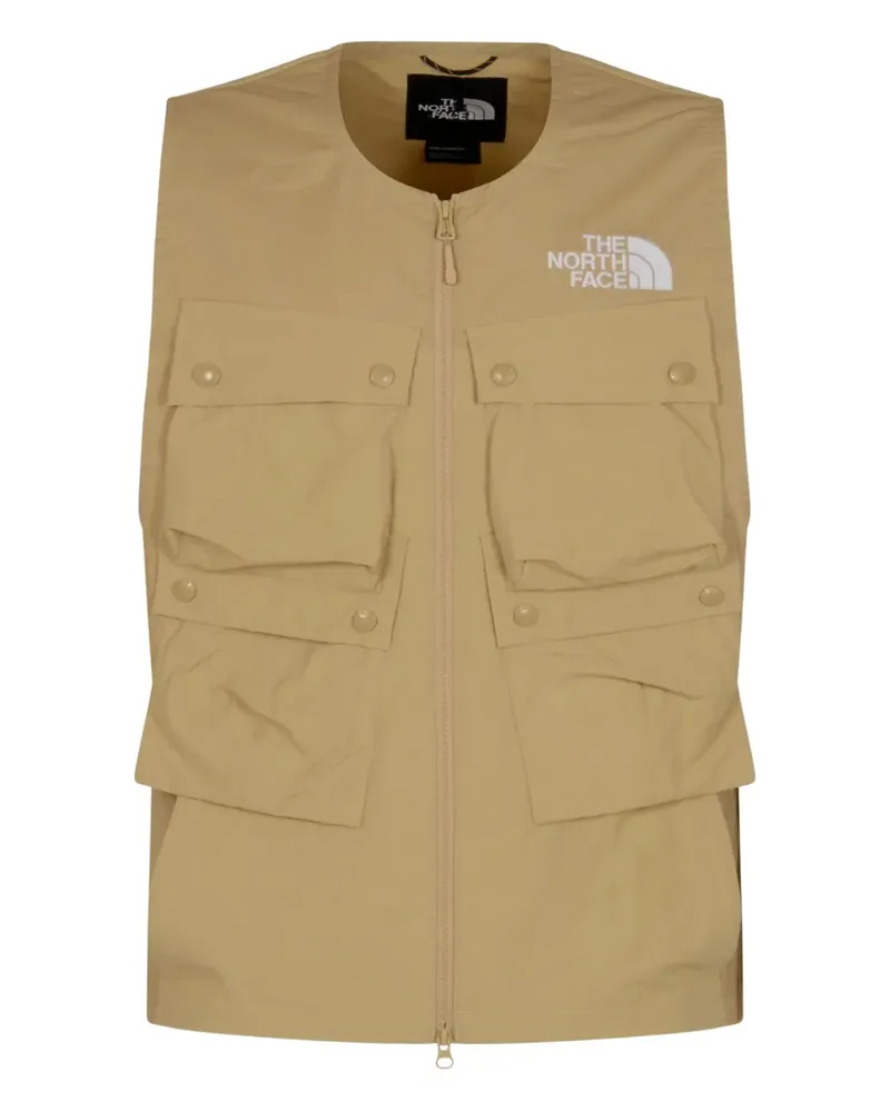 The North Face Weste mit mehreren Taschen - Nude Nude