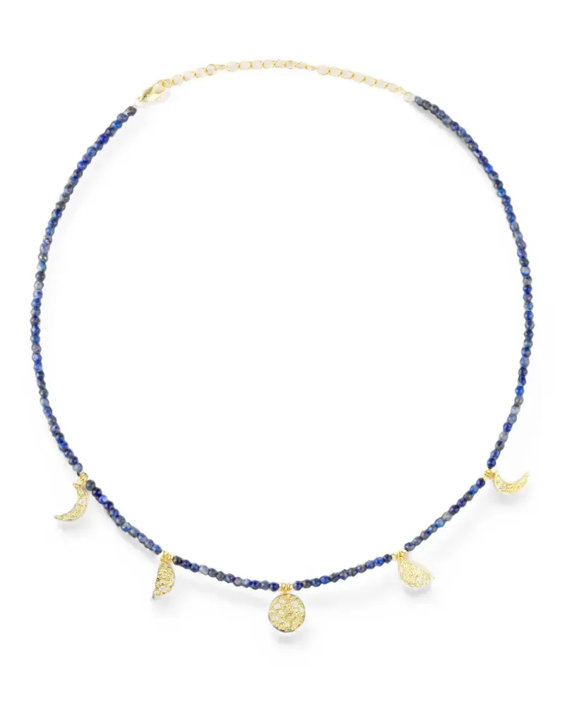 Eshvi Tidal Moon necklace - Blau Blau