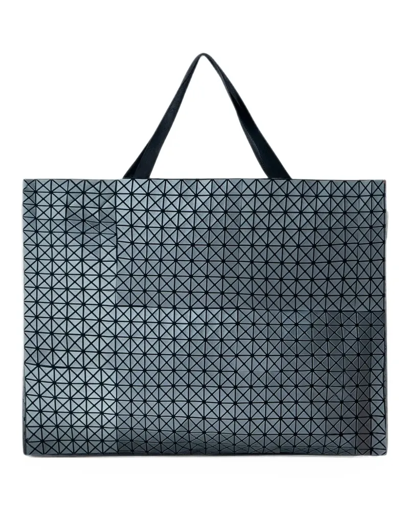 Issey Miyake Shopper mit geometrischen Einsätzen - Grau Grau
