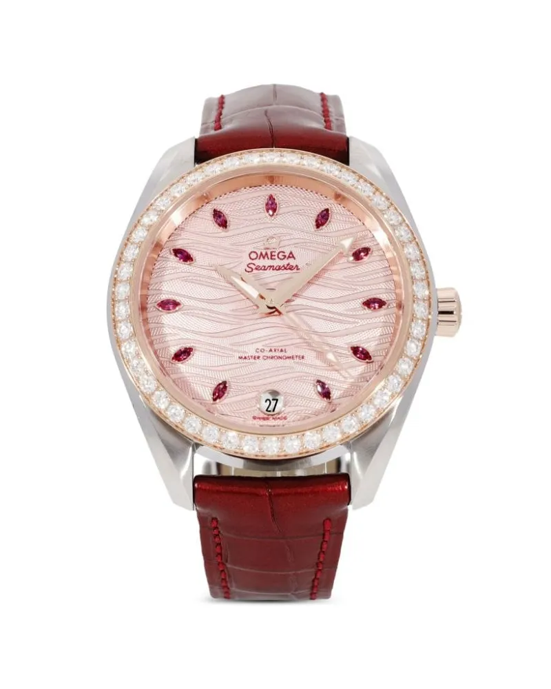 Omega 2024 ungetragene Seamaster 34mm Rot