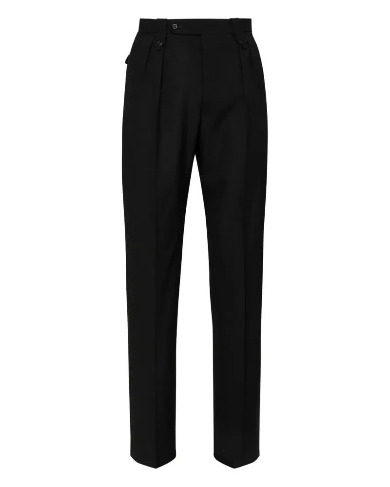 Maison Margiela Geknöpfte Hose - Schwarz Schwarz