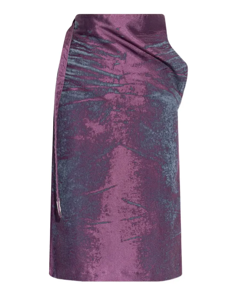 Diesel Rock mit Kordelzug - Violett Violett