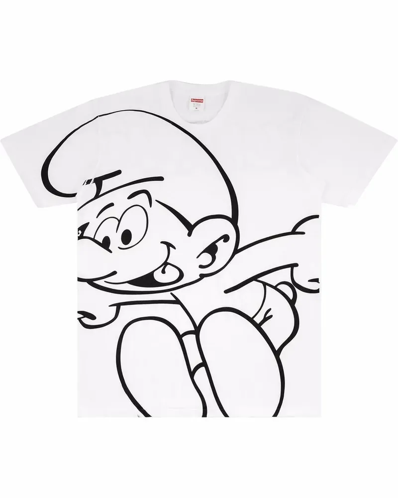 Supreme Being x Smurfs T-Shirt - Weiß Weiß