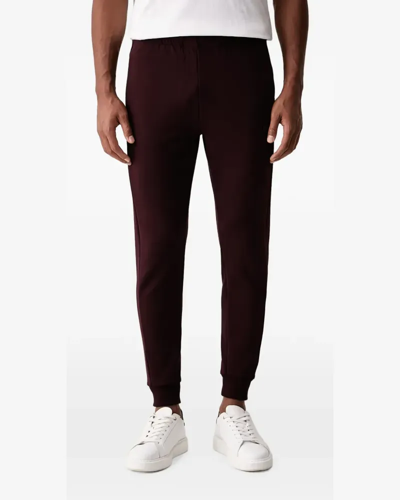 Lacoste logo-patch track pants - Braun Braun