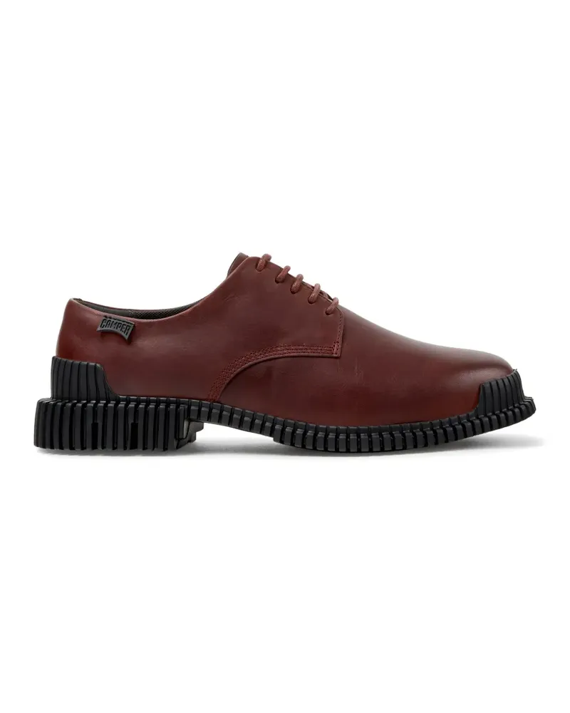 Camper Pix leather derby shoes - Rot Rot
