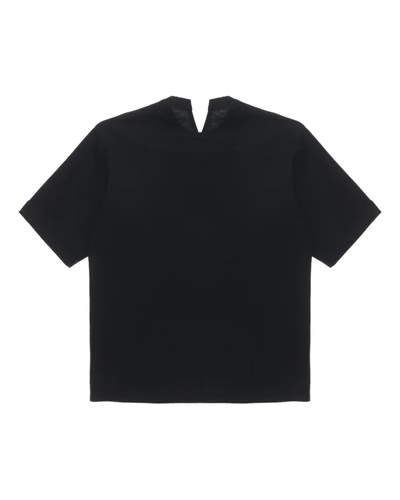 Carven Klassisches T-Shirt - Schwarz Schwarz