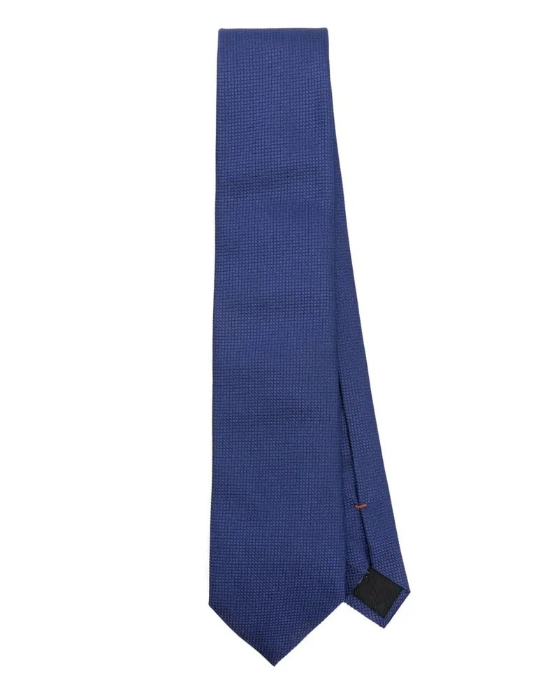 Ermenegildo Zegna Krawatte aus Seide - Blau Blau