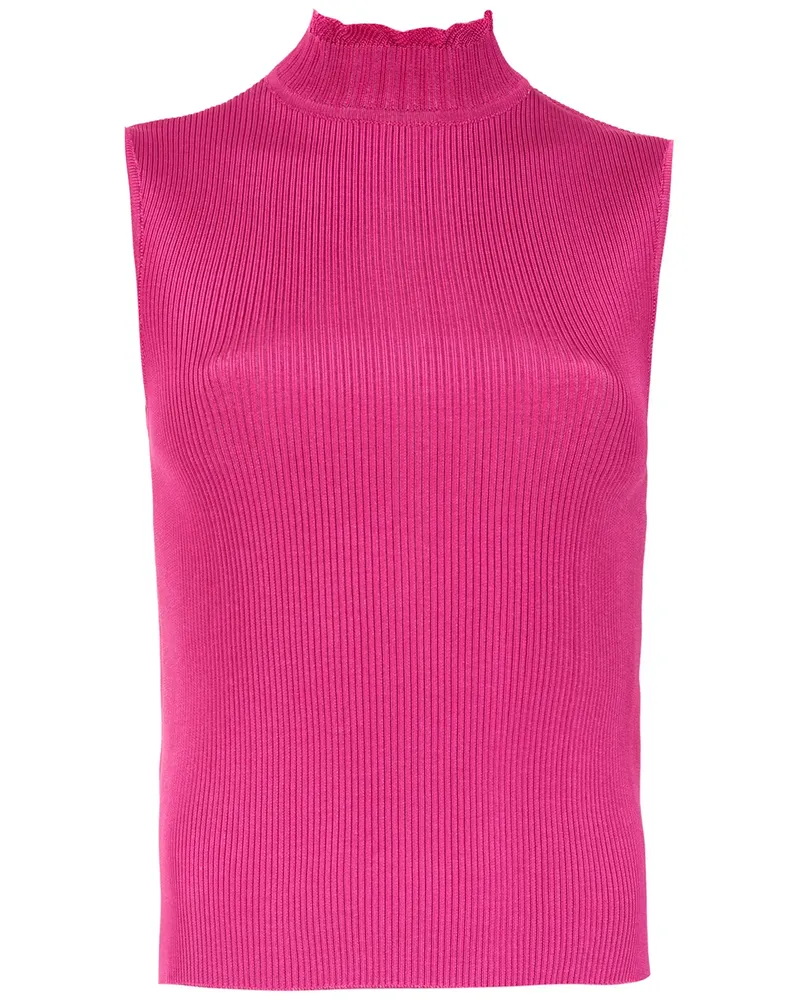 OLYMPIAH Nika' Top mit Stehkragen - Rosa Rosa