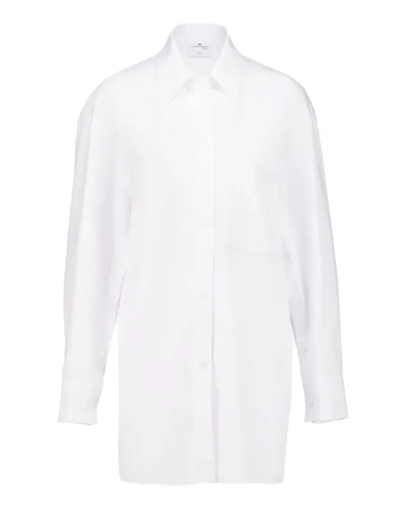 Courrèges Minikleid mit Knöpfen - Weiß Weiß