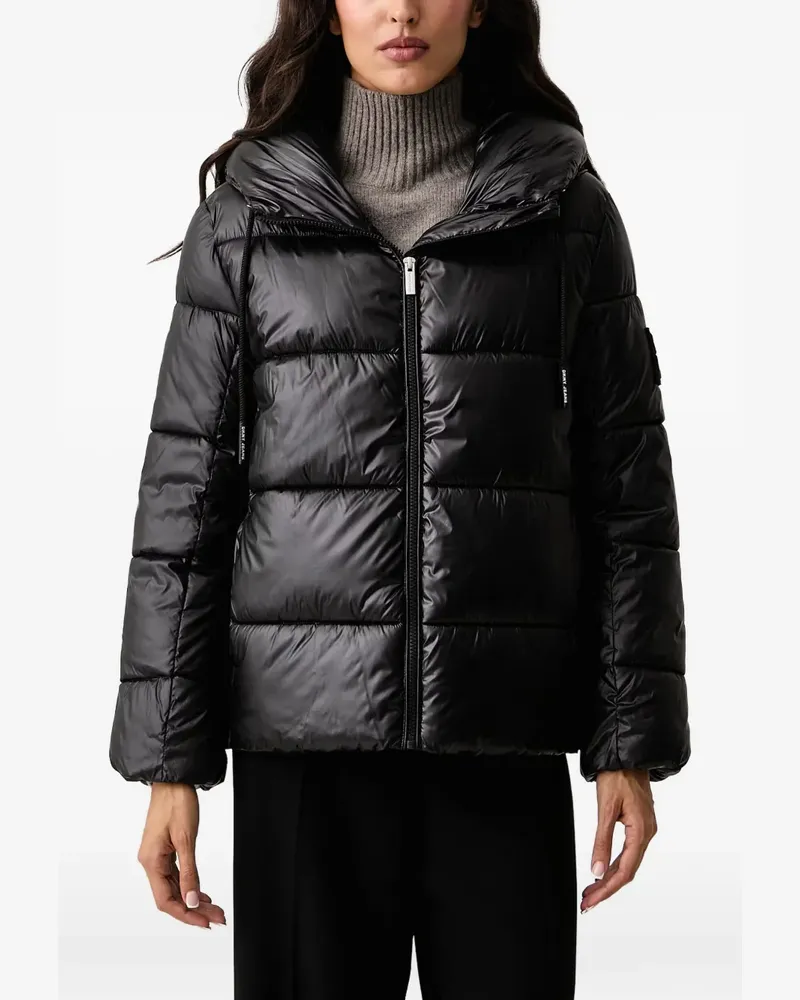 DKNY quilted drawstring jacket - Schwarz Schwarz