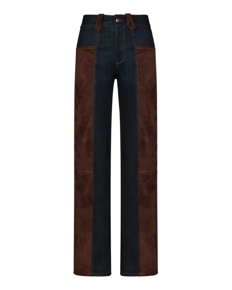 Johanna Ortiz Frontier Femme Jeans - Blau Blau
