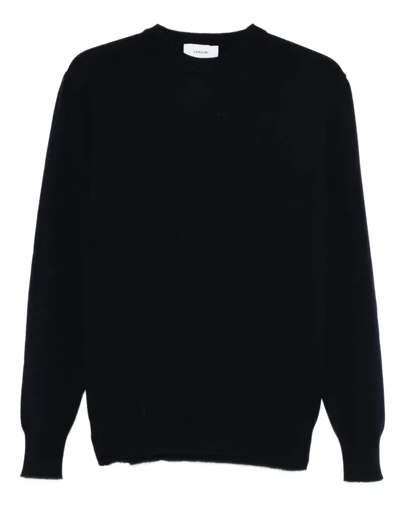 LARDINI Pullover mit rundem Ausschnitt - Schwarz Schwarz