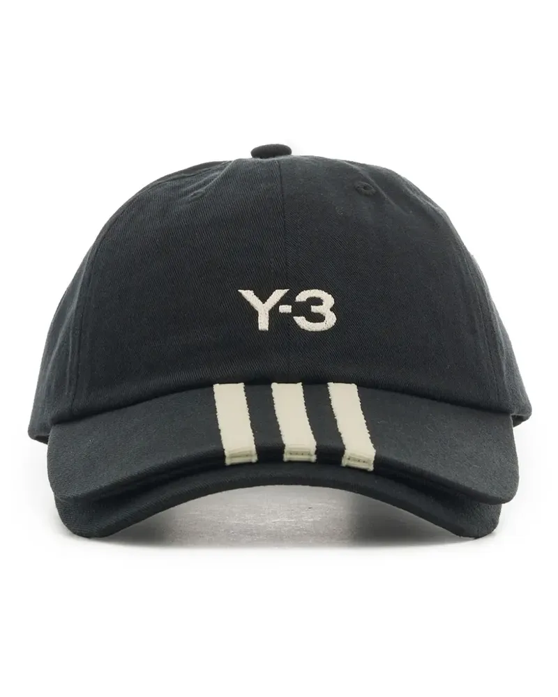 Y-3 3S Baseballkappe - Schwarz Schwarz