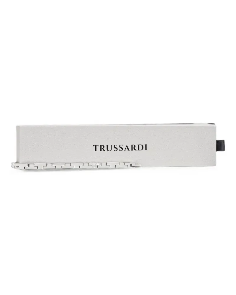 Trussardi Kettenarmband mit Kristallen - Silber Silber