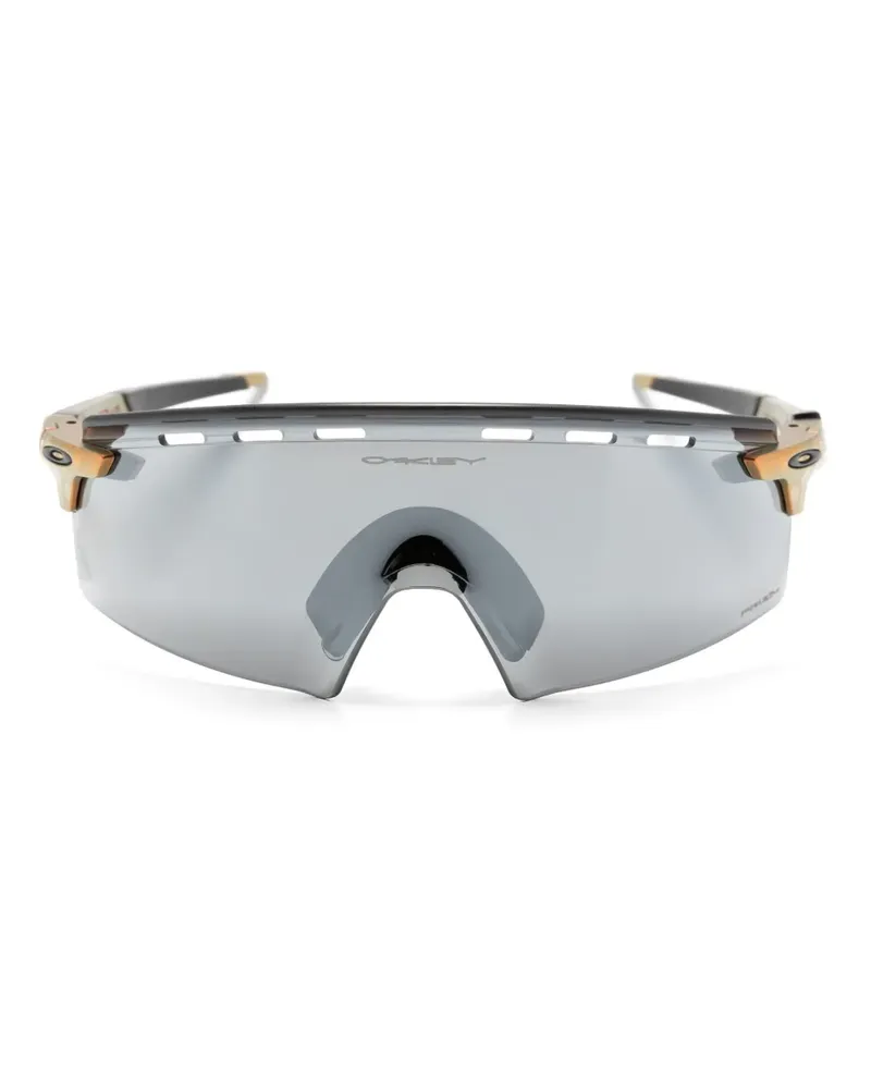 Oakley Encoder Sonnenbrille mit Shield-Gestell - Schwarz Schwarz