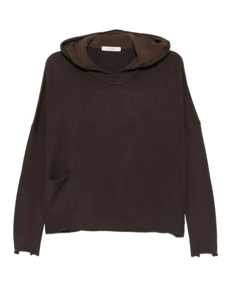 KristenseN Du Nord Hoodie aus Kaschmir und Wolle - Braun Braun