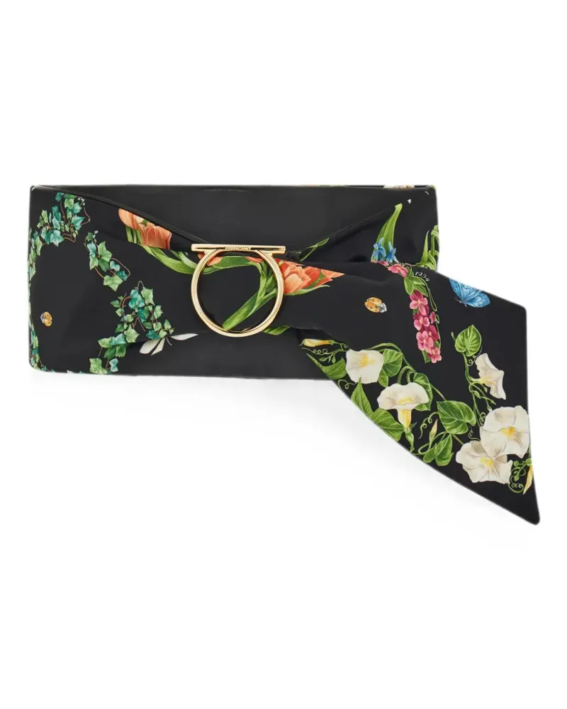 Ferragamo adjustable sash belt - Schwarz Schwarz