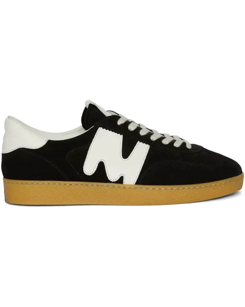 MSGM Sneakers aus Wildleder Schwarz