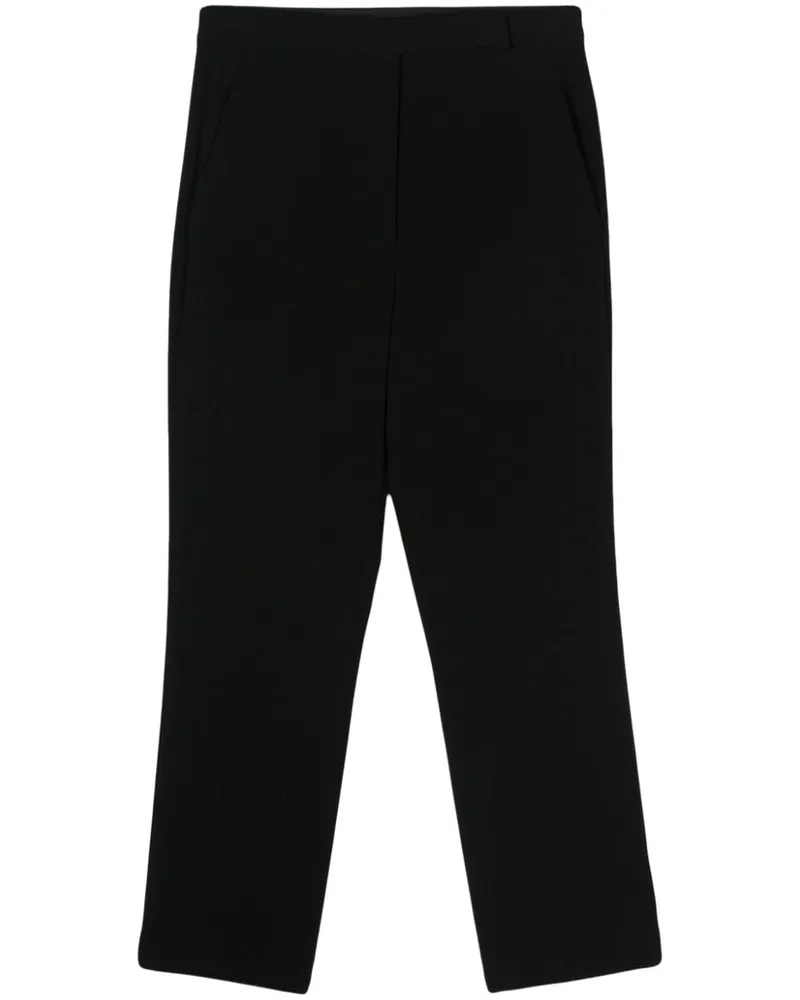 Theory Cropped-Krepphose Schwarz