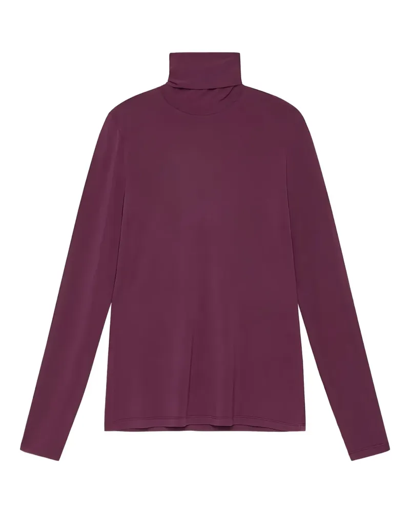 Maliparmi Colours of the World Langarmshirt mit Rollkragen - Violett Violett
