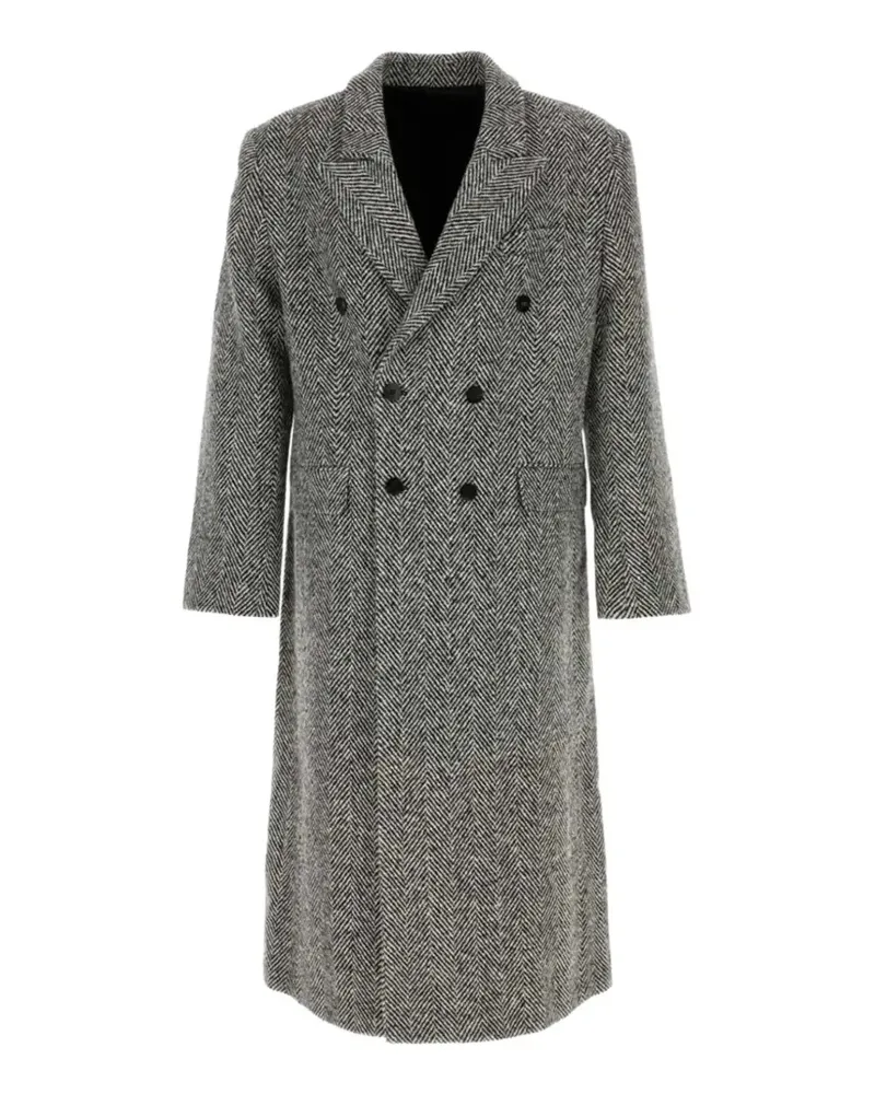 Ernest W. Baker double-breasted coat - Grau Grau