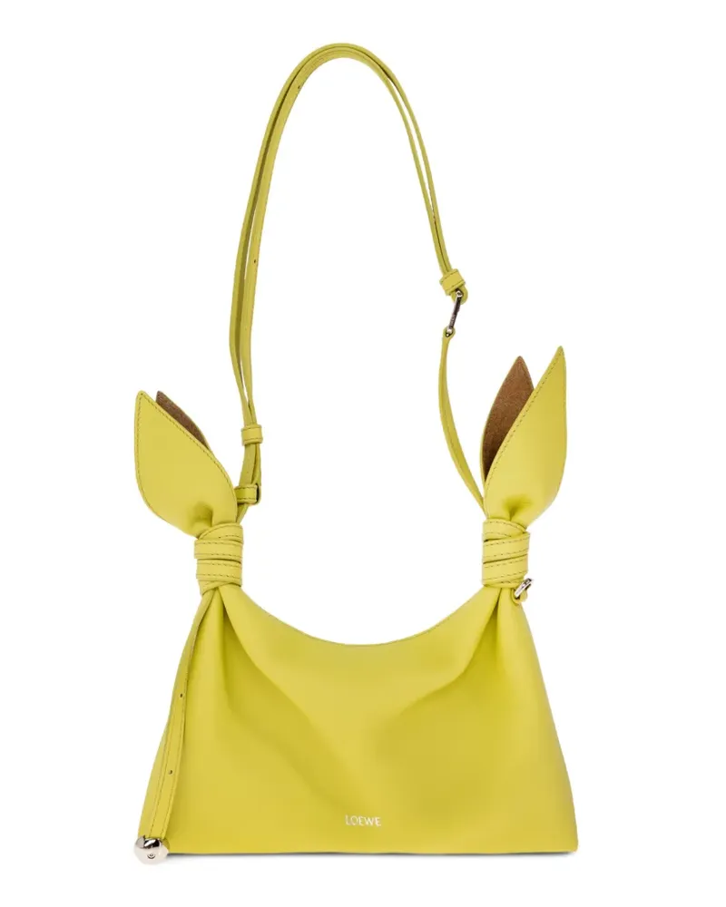 Loewe mini Scarf bag in smooth calfskin - Gelb Gelb