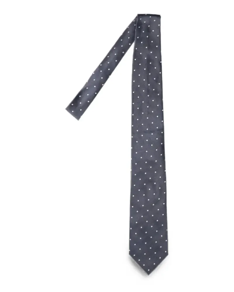Tom Ford polka-dot tie - Grau Grau