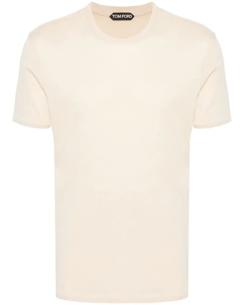 Tom Ford T-Shirt mit meliertem Effekt - Nude Nude
