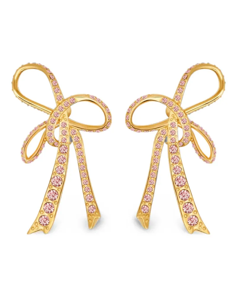 Oscar de la Renta Ohrringe mit Kristallen - Gold Gold